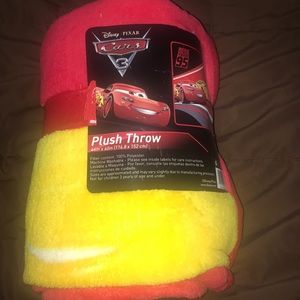 Toddler Disney cars throw